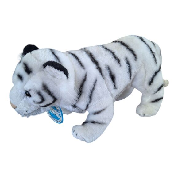 Siegfried & Roy White Tiger Plush Standing Stuffed Animal 1994 Petting Zoo Small - Picture 10 of 16